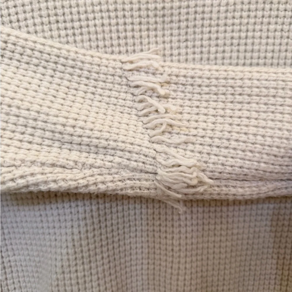 Michael Kors Cream Knit with Gold Accent